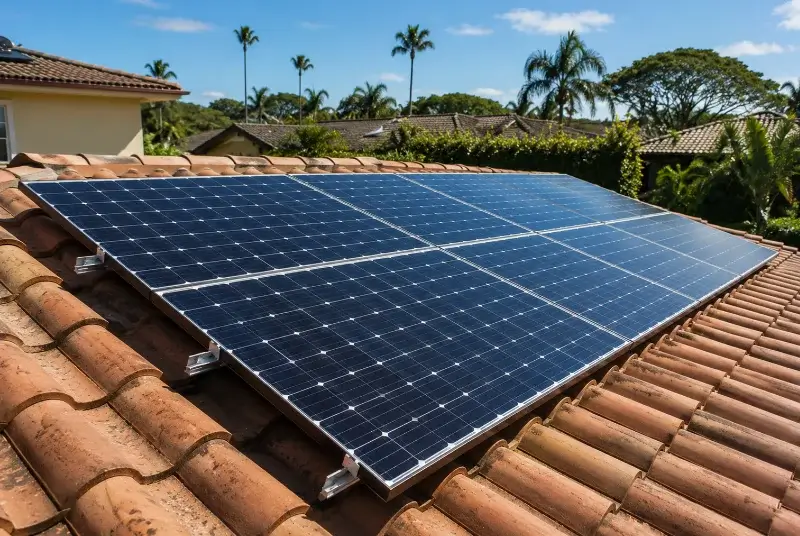 Installation de panneaux solaires à Saint-Clair-du-Rhône